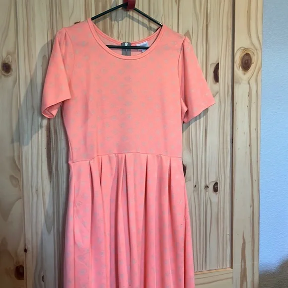lularoe pink dress LuLaRoe | Dresses | Lula Roe Peachy Pink Dress